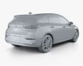 Hyundai i30 混合動力 掀背车 2023 3D模型