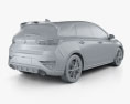 Hyundai i30 N hatchback 2023 Modelo 3D