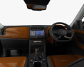 Hyundai Alcazar con interni 2024 Modello 3D dashboard