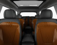 Hyundai Alcazar с детальным интерьером 2024 3D модель