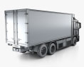 Hyundai Xcient FCEV Box Truck 2023 Modello 3D