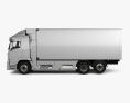 Hyundai Xcient FCEV Box Truck 2023 Modello 3D vista laterale