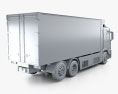 Hyundai Xcient FCEV Box Truck 2023 3d model