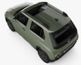 Hyundai Casper 2024 3D модель top view