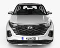 Hyundai Custo 2024 3D模型 正面图