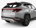 Hyundai Tucson ハイブリッ 2024 3Dモデル