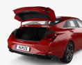 Hyundai Elantra US-spec с детальным интерьером 2023 3D модель