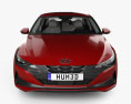 Hyundai Elantra US-spec 带内饰 2023 3D模型 正面图