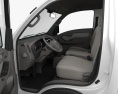 Hyundai HR 플랫 베드 트럭 인테리어 가 있는 와 엔진이 2016 3D 모델  seats