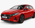 Hyundai i20 Asta インテリアと 2024 3Dモデル