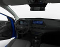 Hyundai i20 con interni 2024 Modello 3D dashboard