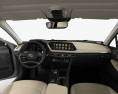 Hyundai Sonata US-spec 인테리어 가 있는 와 엔진이 2022 3D 모델  dashboard