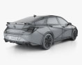 Hyundai Elantra N US-spec 2022 3D-Modell