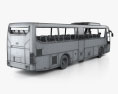 Hyundai Universe Xpress Noble Bus 인테리어 가 있는 2010 3D 모델 
