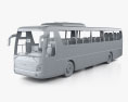 Hyundai Universe Xpress Noble Bus 인테리어 가 있는 2010 3D 모델  clay render