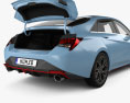Hyundai Elantra N US-spec con interior 2022 Modelo 3D