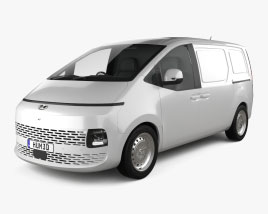 3D model of Hyundai Staria Load 2024