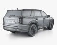 Hyundai Palisade 2024 3D 모델 