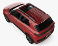 Hyundai Venue Turbo 2022 3D模型 顶视图