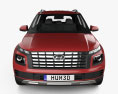 Hyundai Venue Turbo 2024 3D-Modell Vorderansicht