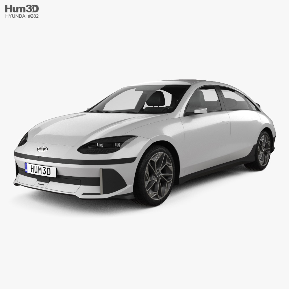 Hyundai Ioniq 6 2023 3D model