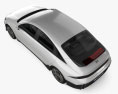 Hyundai Ioniq 6 2024 3D模型 顶视图