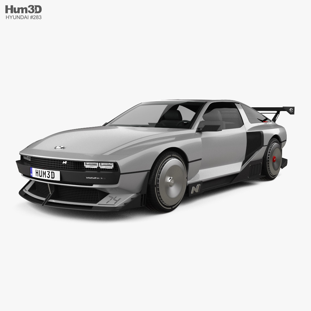 Hyundai N Vision 74 2024 3D模型