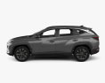 Hyundai Tucson LWB 带内饰 2021 3D模型 侧视图