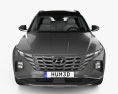 Hyundai Tucson LWB 带内饰 2021 3D模型 正面图