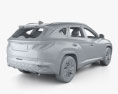 Hyundai Tucson LWB 带内饰 2021 3D模型