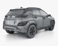 Hyundai Kona Limited US-spec 2022 3Dモデル