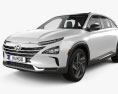 Hyundai Nexo з детальним інтер'єром 2022 3D модель