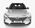Hyundai Nexo com interior 2022 Modelo 3d vista de frente