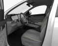 Hyundai Nexo com interior 2022 Modelo 3d assentos