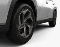 Hyundai Tucson SWB гібрид з детальним інтер'єром 2024 3D модель