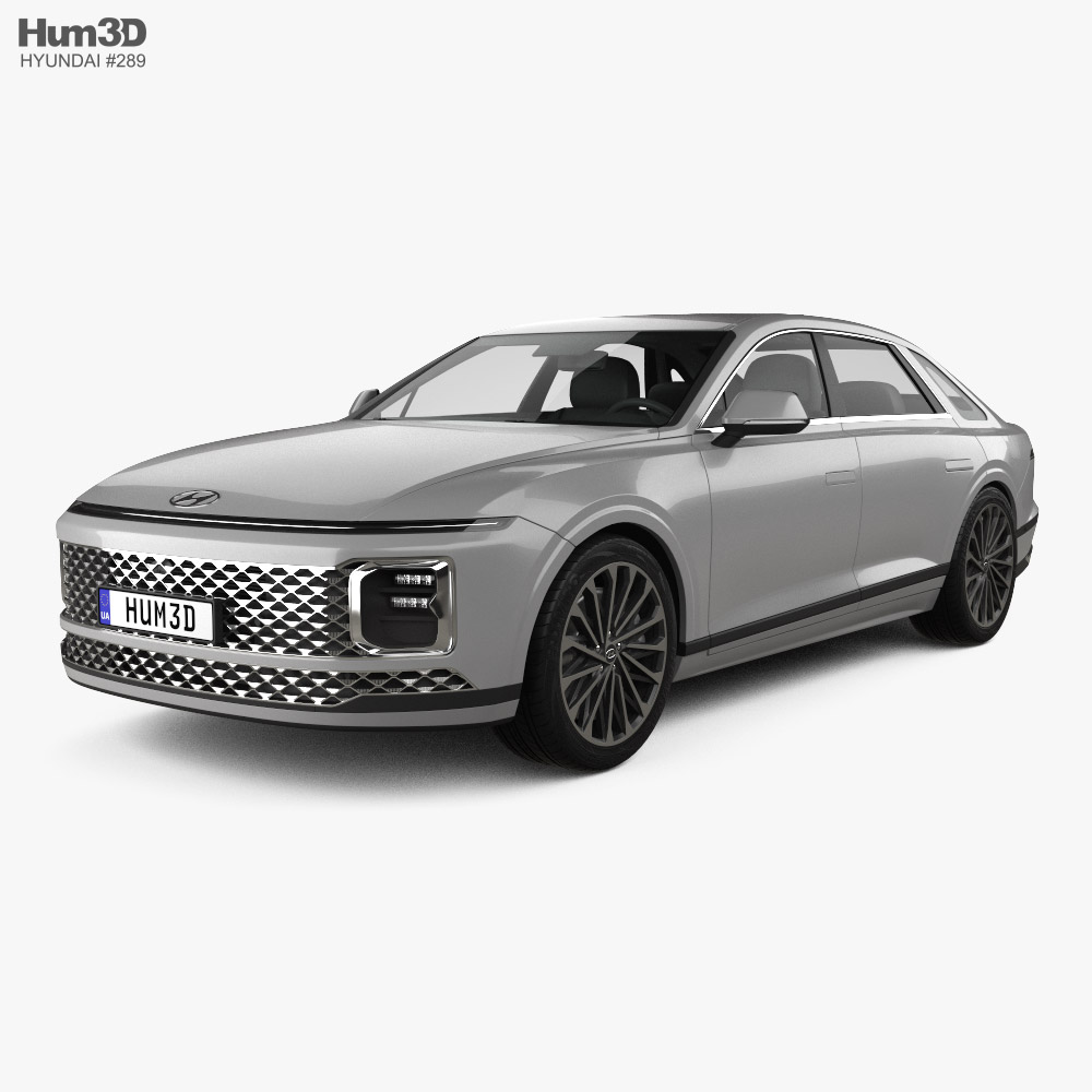 Hyundai Grandeur 2023 3D model