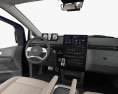 Hyundai Staria Premium con interni 2024 Modello 3D dashboard