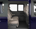 Hyundai Staria Premium з детальним інтер'єром 2024 3D модель