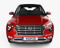 Hyundai Creta 2023 Modello 3D vista frontale