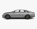 Hyundai Grandeur 带内饰 2023 3D模型 侧视图