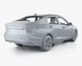 Hyundai Verna Turbo 带内饰 2023 3D模型
