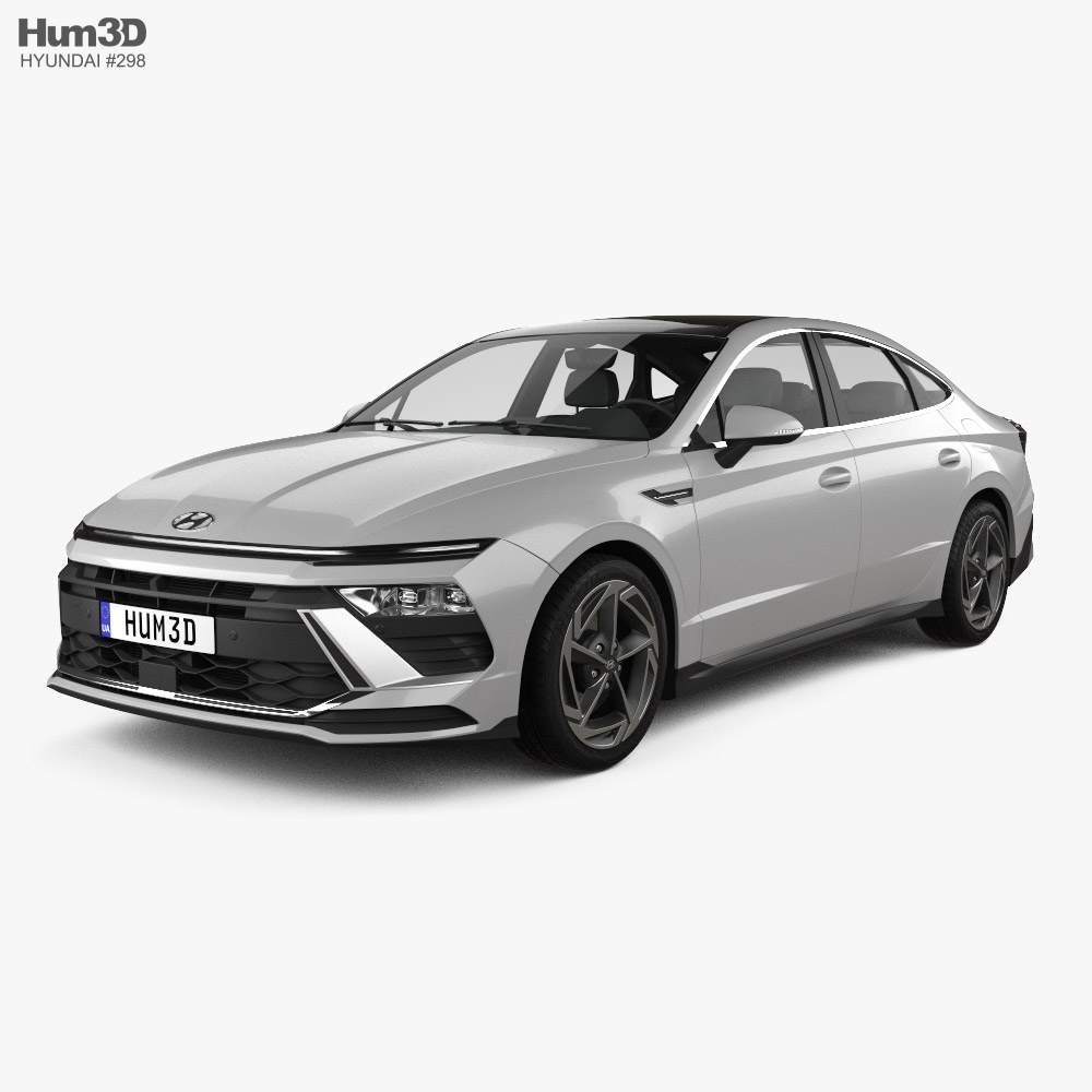 Hyundai Sonata 2023 3D model
