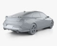 Hyundai Elantra N 2023 3D模型