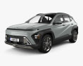 Hyundai Kona Limited US-spec 2024 3Dモデル