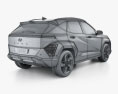 Hyundai Kona Limited US-spec 2024 Modello 3D