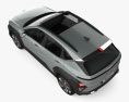 Hyundai Kona Limited US-spec 2024 Modello 3D vista dall'alto