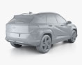 Hyundai Kona Limited US-spec 2024 3D 모델 
