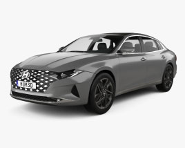 Hyundai Azera 2019 3D model