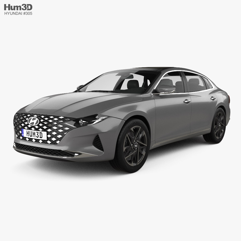 Hyundai Azera 2022 3D-Modell