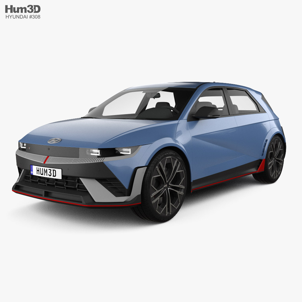 Hyundai Ioniq 5 N 2024 3D model